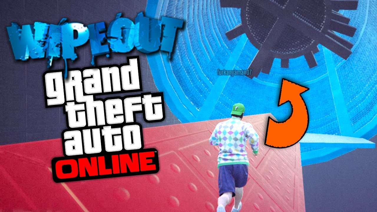 %99.9999 WİPEOUT PARKURU ! - GTA 5 Online (FurkanYamanHD,Sesegel,Umidi)
