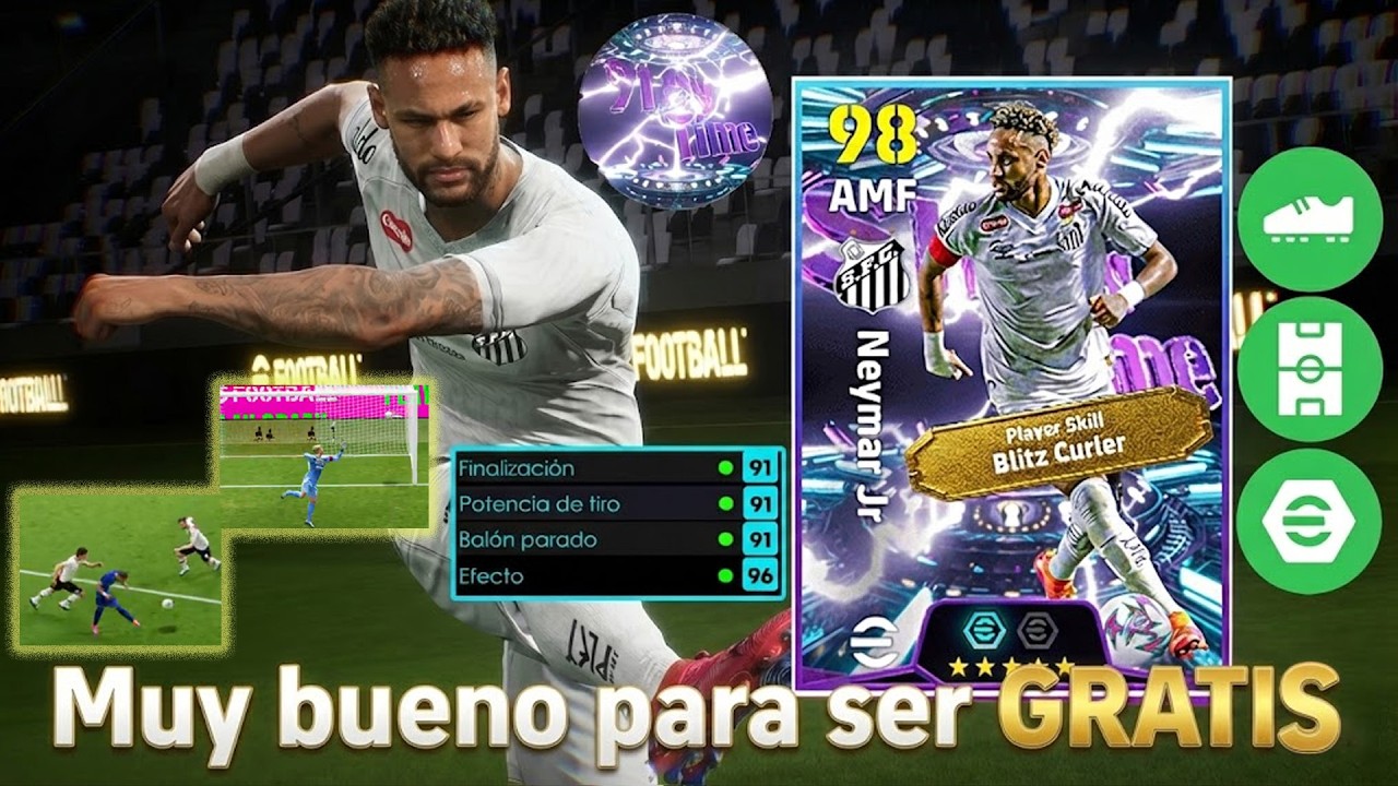 EL MEJOR ANÁLISIS🥵 QUÉ PODRÁS VER DE LA CARTA SHOW TIME BLITZ💥 CURLER DE NEYMAR | eFootball 2026