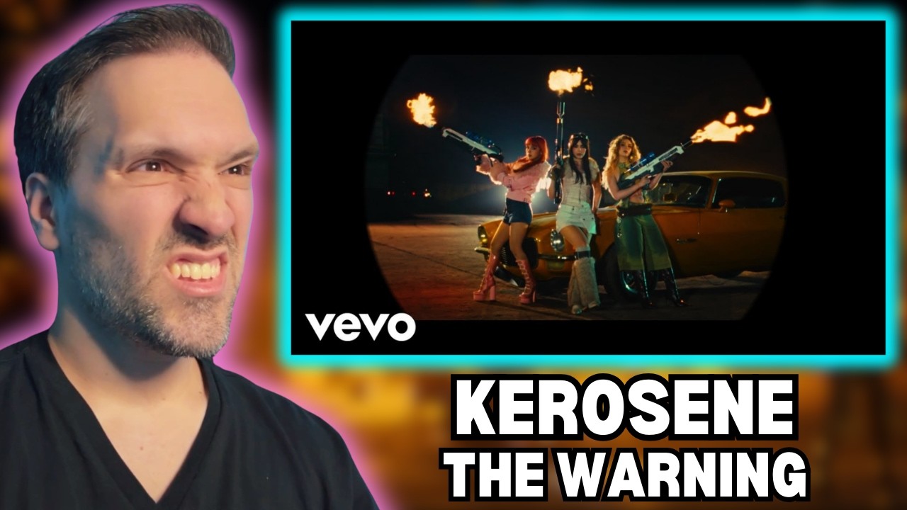 FIRST TIME Reacting To The Warning - Kerosene (Official Video)
