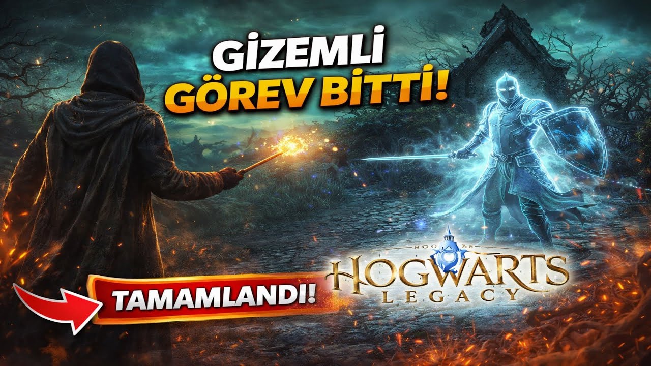 ÖLÜLERİN KASABASINDAN GİZLİCE GEÇMEK - HOGWARTS LEGACY GİZEMLİ GÖREV (TÜRKÇE 14.BÖLÜM)