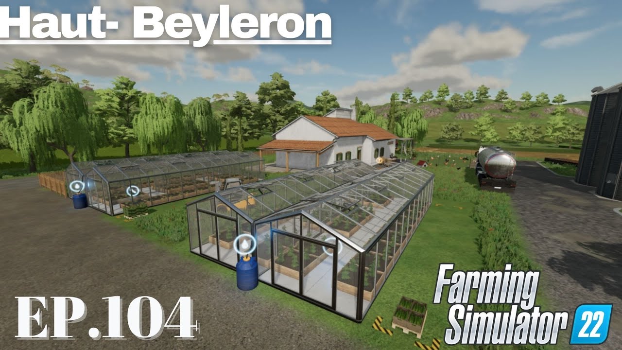 New greenhouse | Haut - Beyleron | farming simulator 22