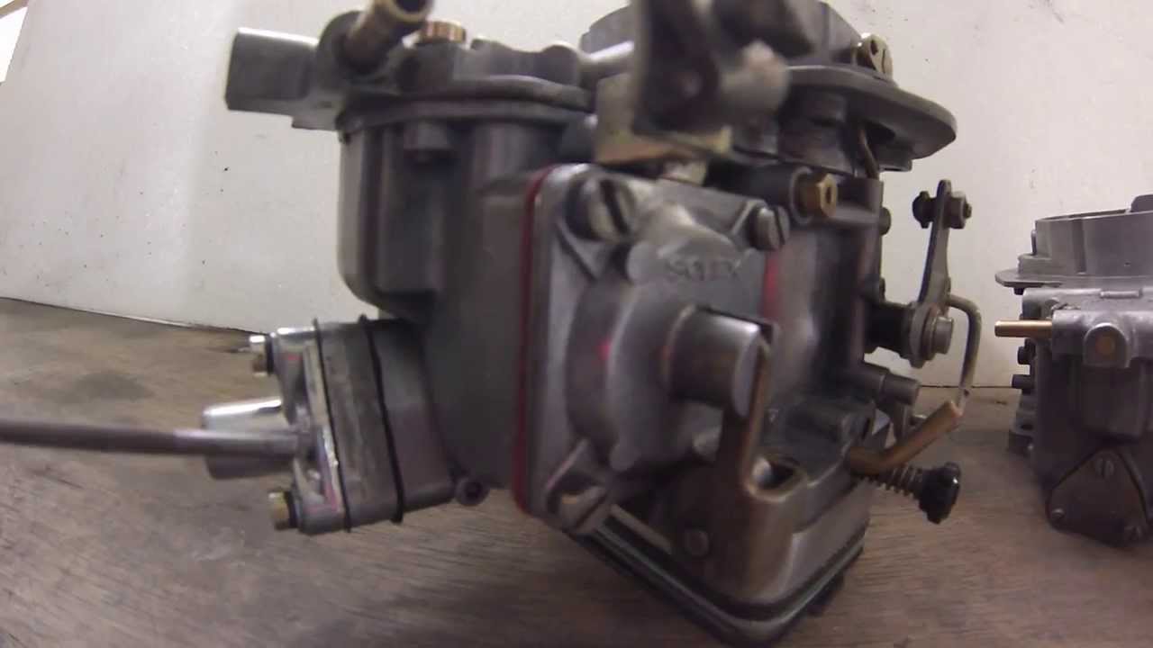 Biu Old Parts - regulagem do Carburador Solex H34 SEIE que equipava o motor Sierra 1.6 do Corcel 2