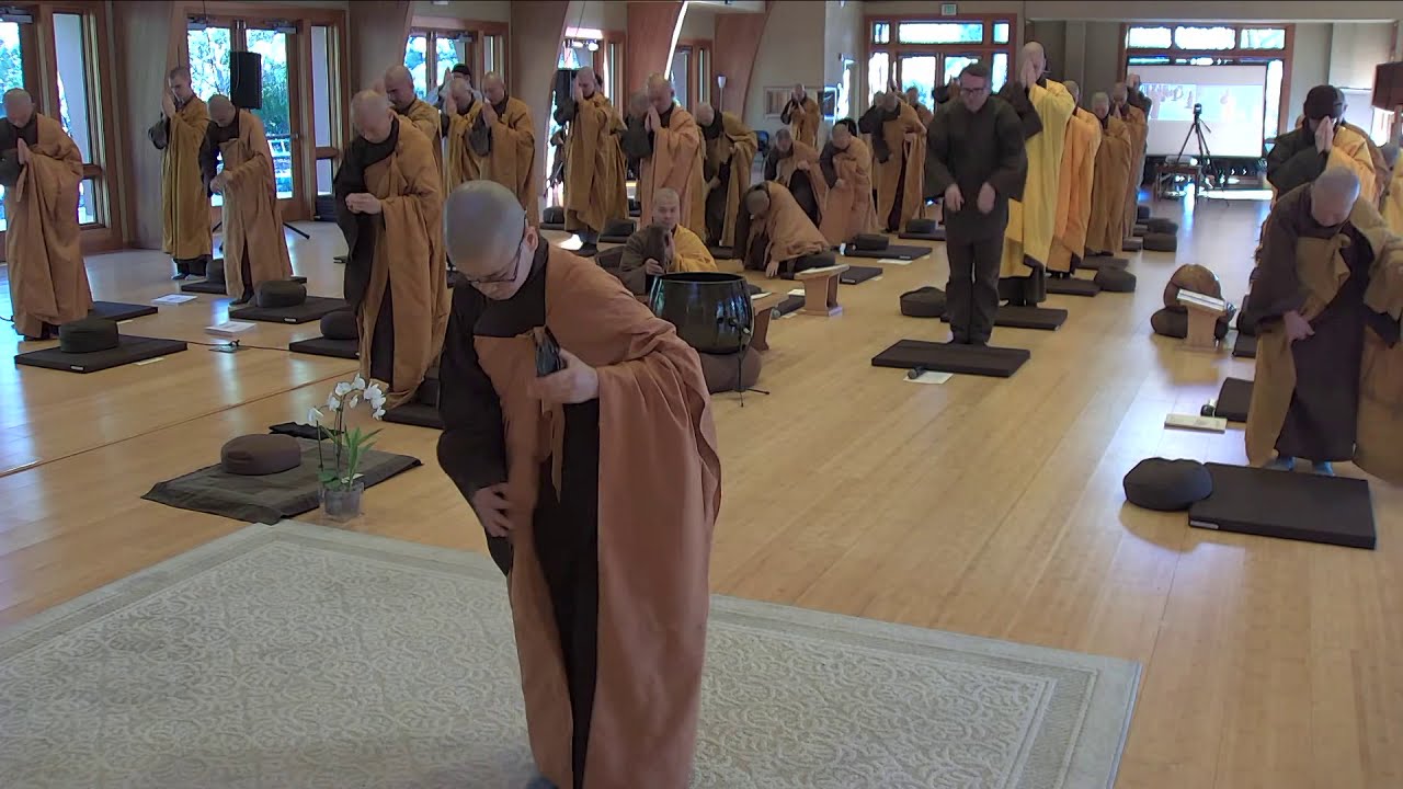 Ceremony to Transmit the 14 Mindfulness Trainings of the Order of Interbeing
