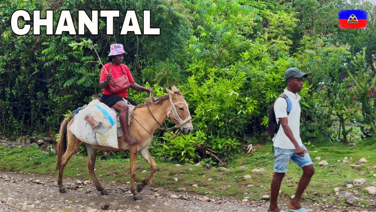 Haiti they don’t show you | Visiting Chantal Making Haitian coffee powder