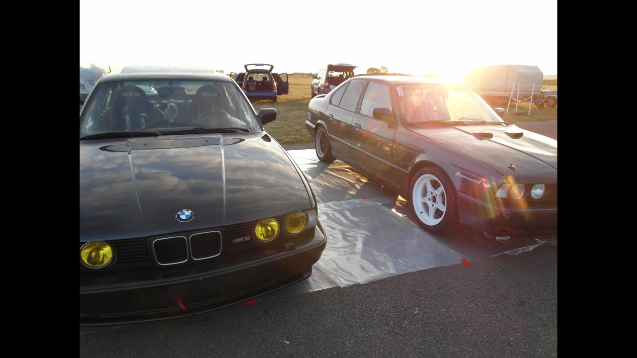 Driftday BMW e34 ///M5 Twins Circuit de Pouilly en Auxois 1.10.2012