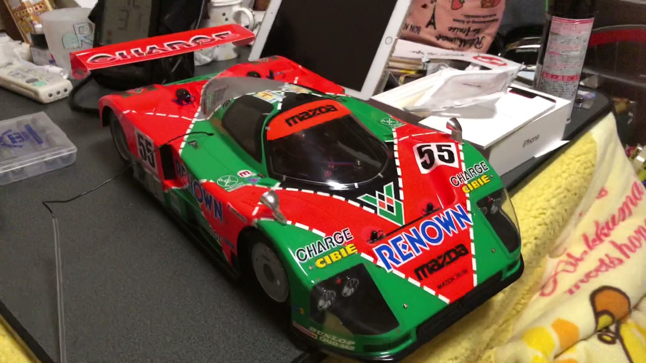 私のマイRCカーより最も大事なRCカー1/10電動RCカー(マツダ787B)のご紹介