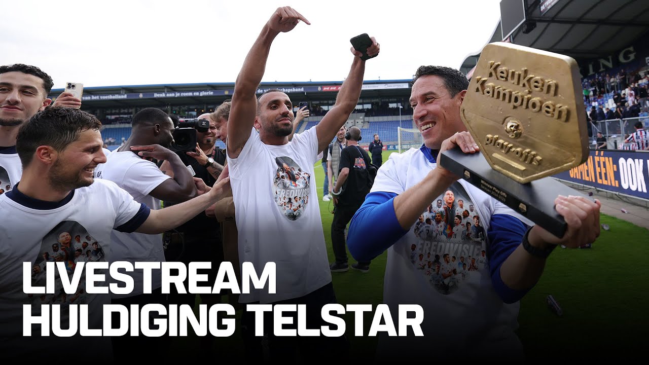 TELSTAR NAAR DE EREDIVISIE | Huldiging in IJmuiden! 🦁⚪️