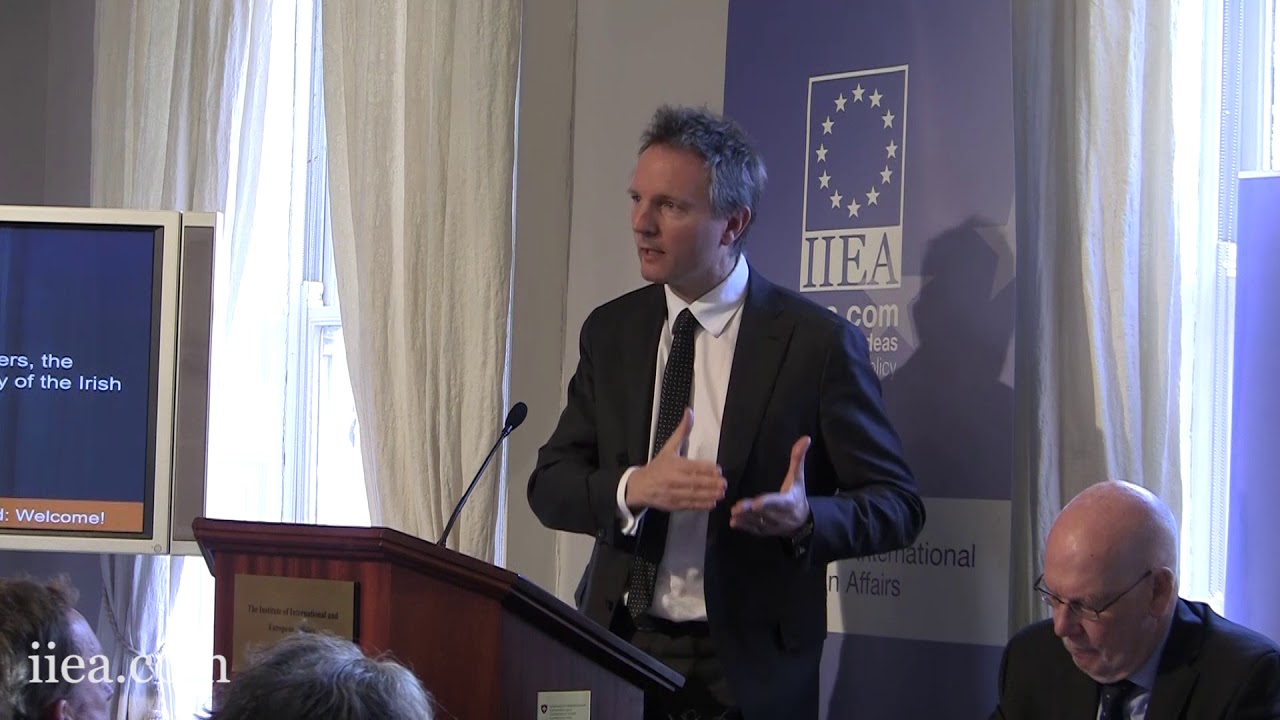 Tony Connelly - Brexit and Ireland: The Dangers, the Opportunities