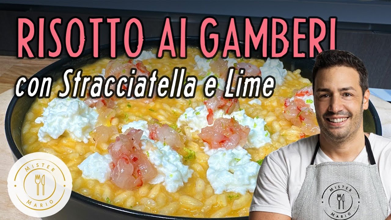 Risotto ai Gamberi con Stracciatella e Lime | Ricetta facile e delicata per un piatto delizioso