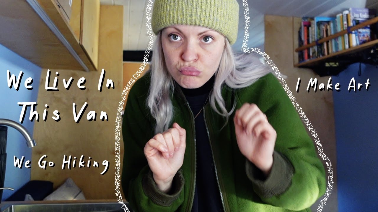 Artist Living in a Van | Nature Sketchbook ASMR