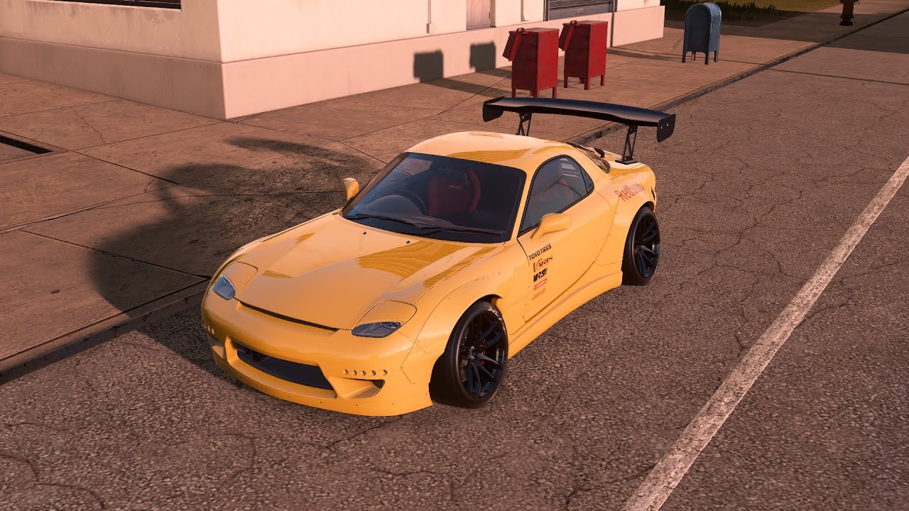 GAMEPLAY MAZDA RX-7 DRIFT TRIAL CAMARERO NEED FOR SPEED HEAT PROJECT UNITE