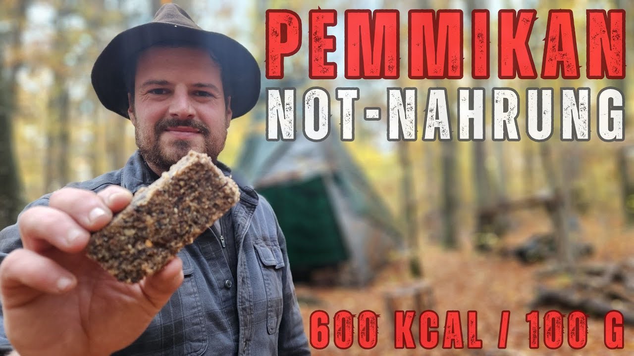 Pemmikan selber herstellen / Trockenfleisch / Notnahrung / Survival 