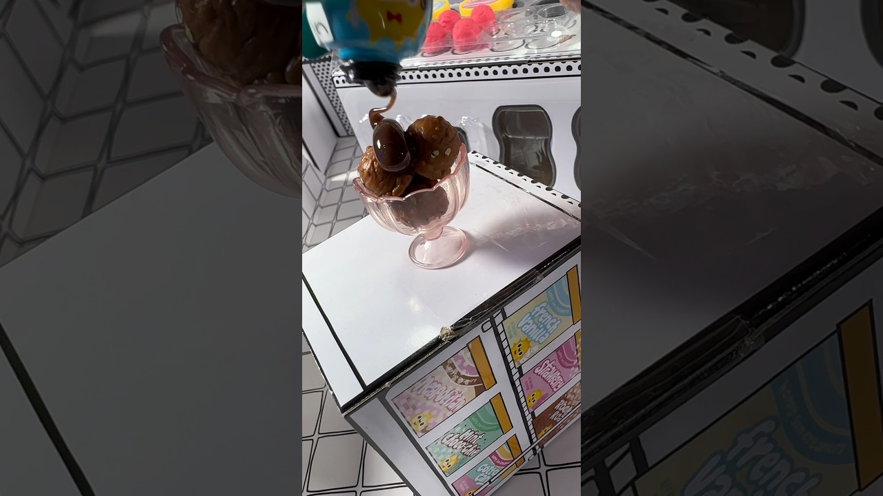 Miniverse Make It Mini Ice Cream Social Pack #miniverse #asmr #icecream