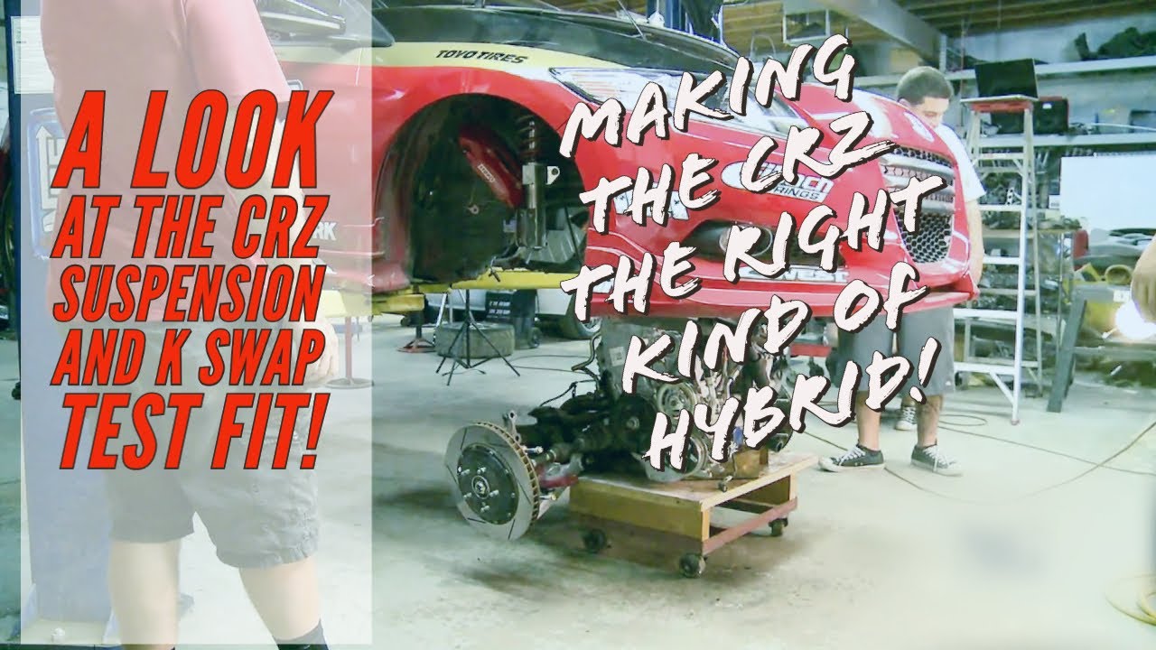 Project Eibach CRZ K24 Swap Part 2