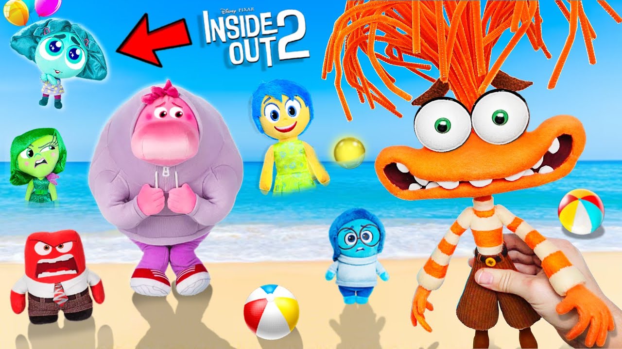 Inside Out 2 - Anxiety (Fun at the Beach)