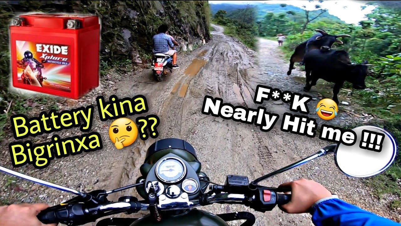 MOTORCYCLE Battery Maintenance Tips in Nepali | Battery Dead Kina Hunxa ?? Offroad Ride Classic 350