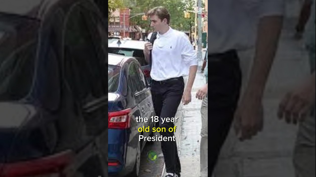 Inside Barron Trump's Secret Life at NYU #trump #son #barrontrump