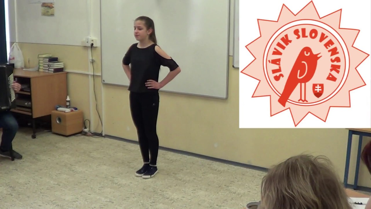 ZŠ Slnečná Námestovo Slávik Slovenska 2018 kategória II