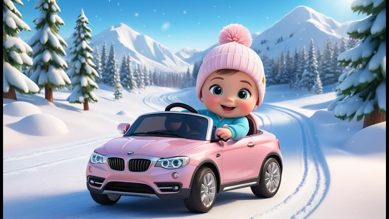 Winter Road Trip | Fun Winter Travel Song for Toddlers