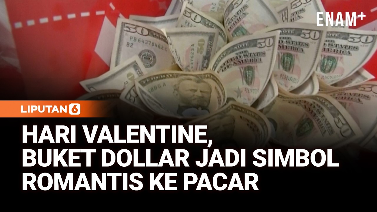 Buket Uang Dollar Jadi Tren Romantis  Hari Valentine di Zimbabwe | Liputan6