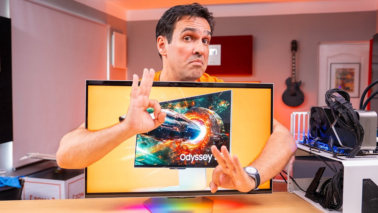 3D GAMING, NO Glasses Required! Samsung Odyssey 3D G90XF REVIEW.