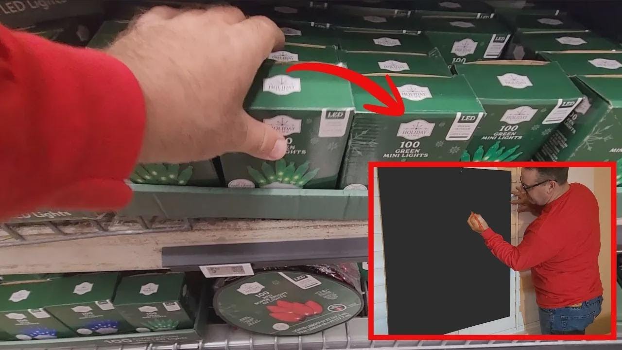 O truque genial com luzes de Natal baratinhas que todo mundo tá usando nas janelas!