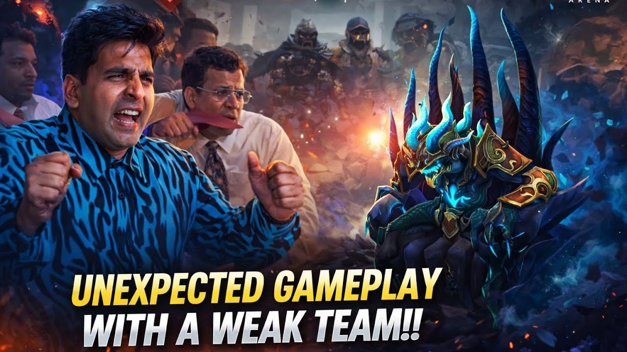 Surprised Opps With My Random Team In Event Mode 😎🤟 | Uzairtainment Gaming | Shadow Fight 4 Arena 