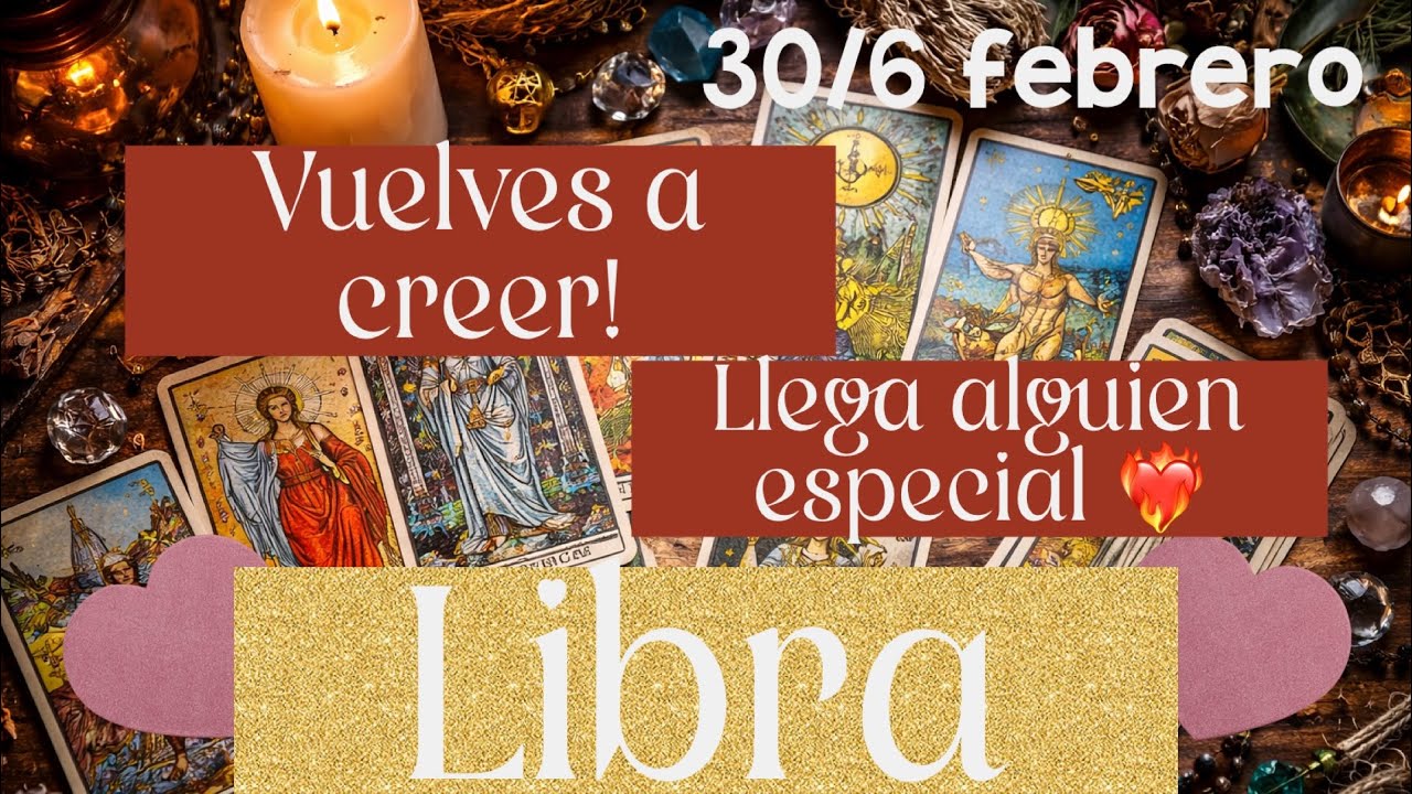 Libra ♎ El amor te sorprende: conoces a alguien que cambia tu forma de sentir🥰