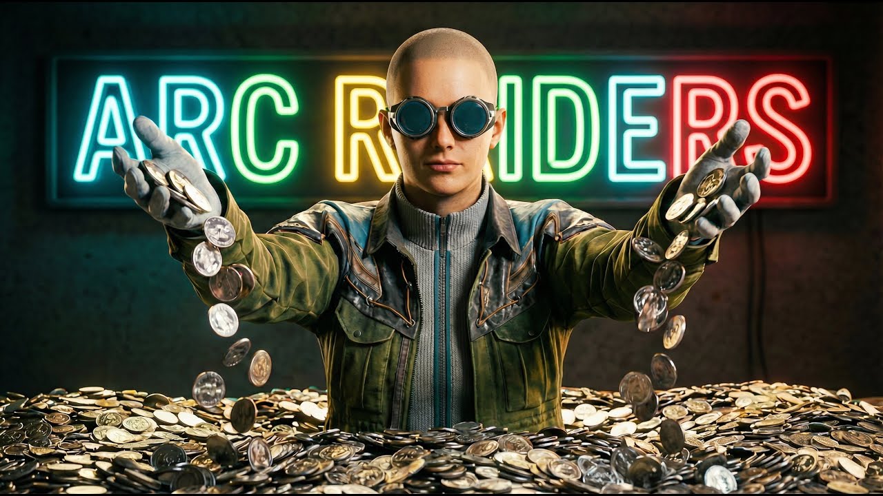 A MELHOR maneira de ficar RICO no arc raiders sem trapacear