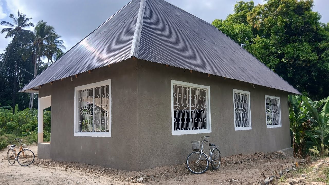 Ujenz wa nyumba ya Mayatima Kiuyuu kaskazini Pemba.