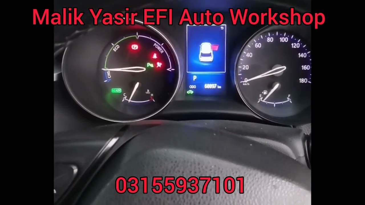C13AB Toyota CHR electric parking break problem fixed