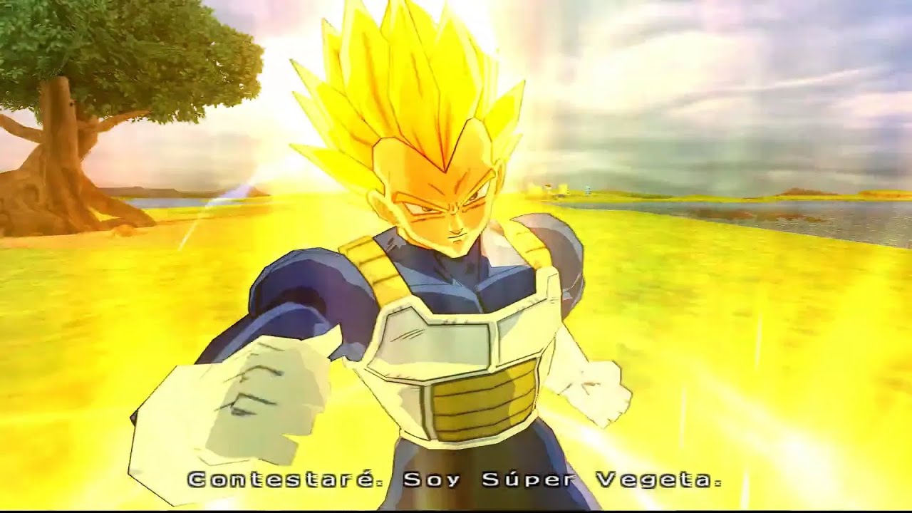Súper Vegeta vs Cell Imperfecto Modo Historia Dragon Ball Z Budokai Tenkaichi 3 Latino