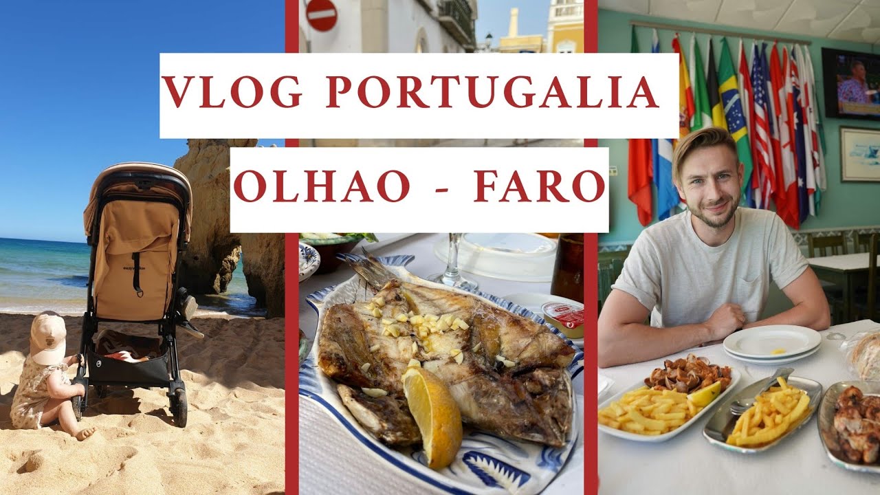 VLOG Algarve | Zwiedzamy  Olhao i  Faro  | Gdzie zjeść i spać | Casa Rosa Villa