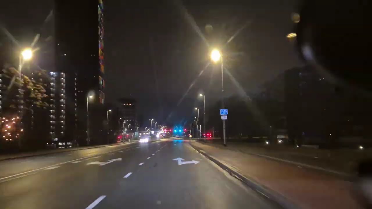 4K Hyperlapse driving car on 13 January 2026 (1 of 3) #hyperlapse