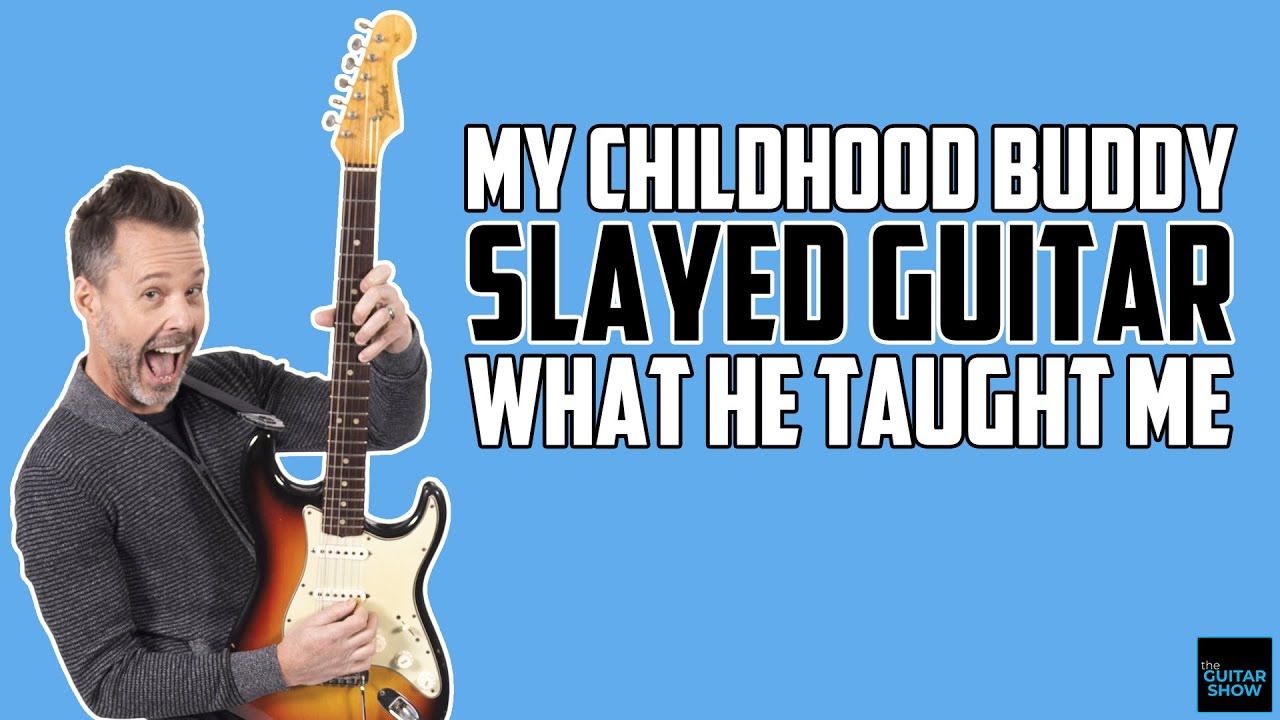 My Childhood Buddy Slayed Guitar! What He Taught Me