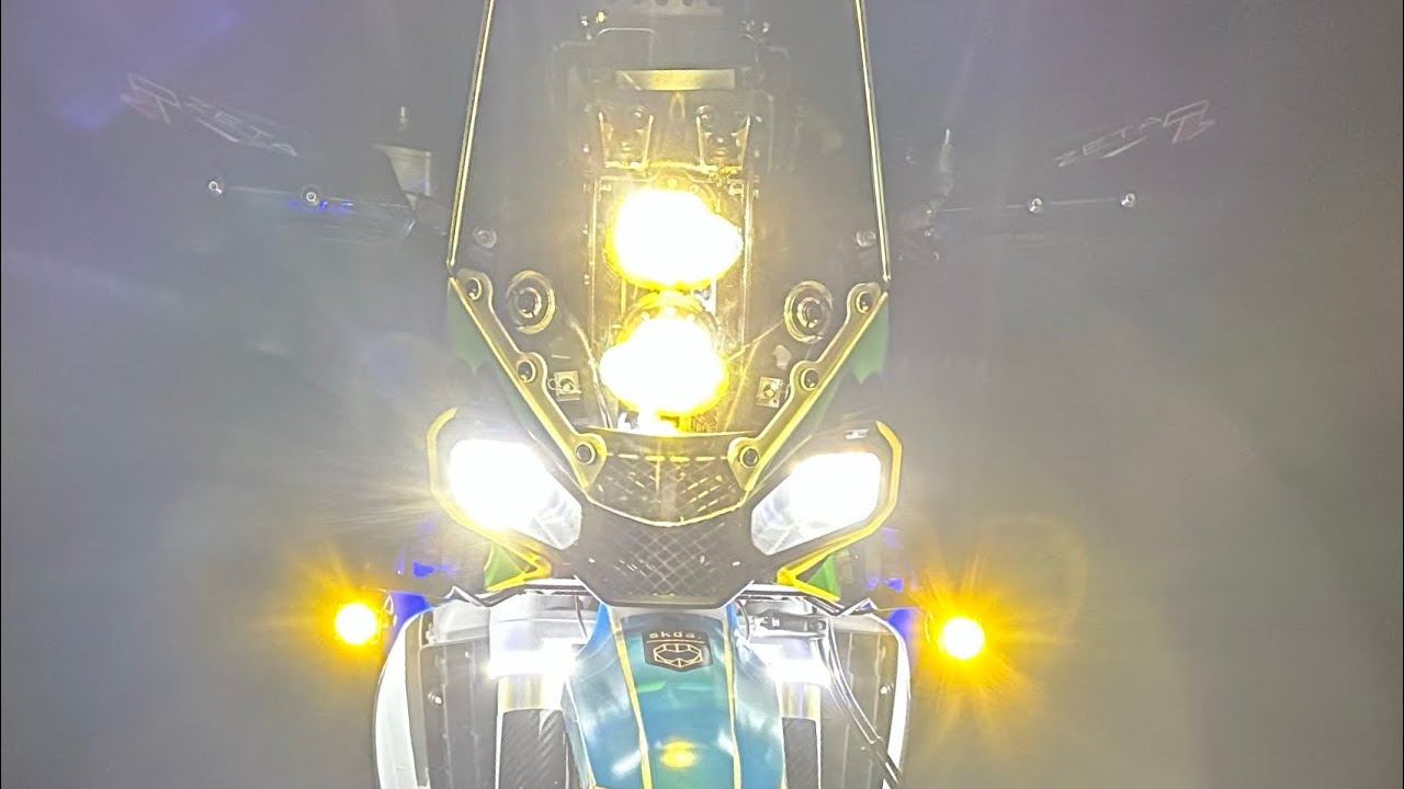 Dirt Bike fuse box, Rally tower and Future Eyes LED install on my Kove 450 Rally