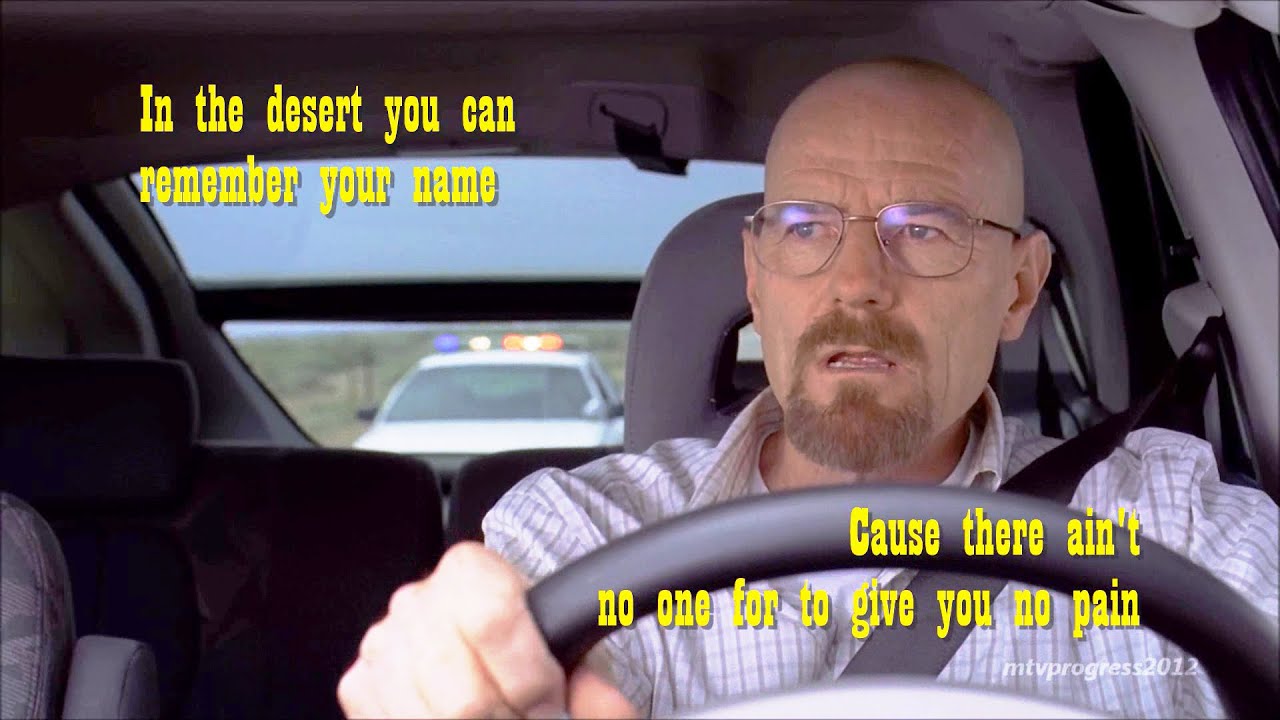 America - A Horse With No Name (Breaking Bad) ft. Bryan Cranston ( lyrics )