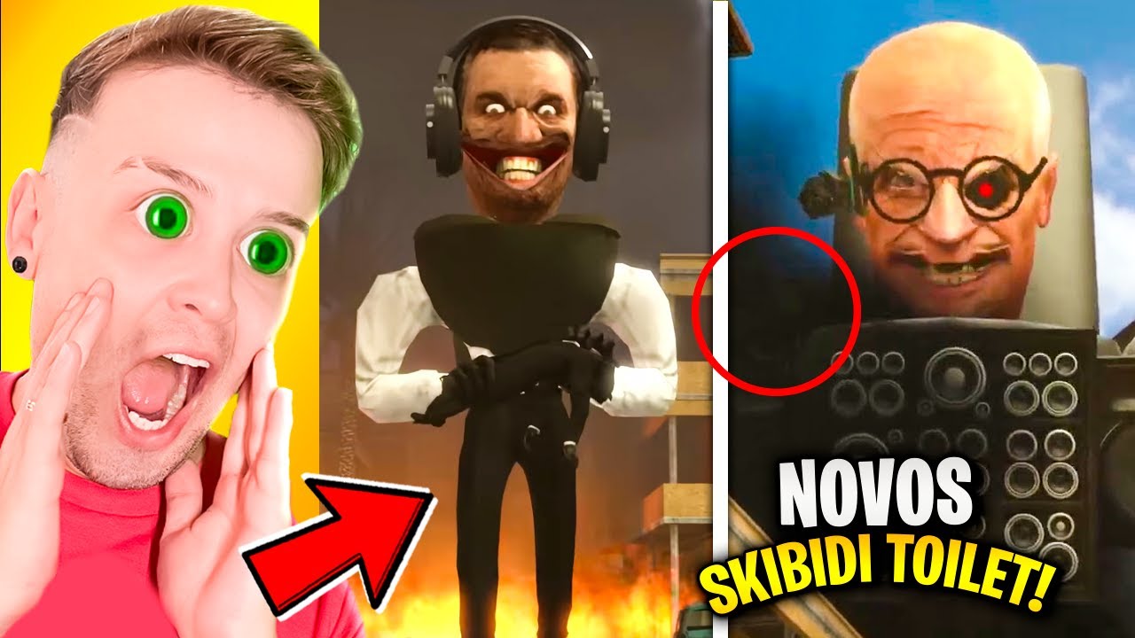 NOVOS EPISÓDIOS SKIBIDI TOILET! O SKIBIDI TOILET está DOMINANDO O MUNDO! Pai Também Joga 2.0
