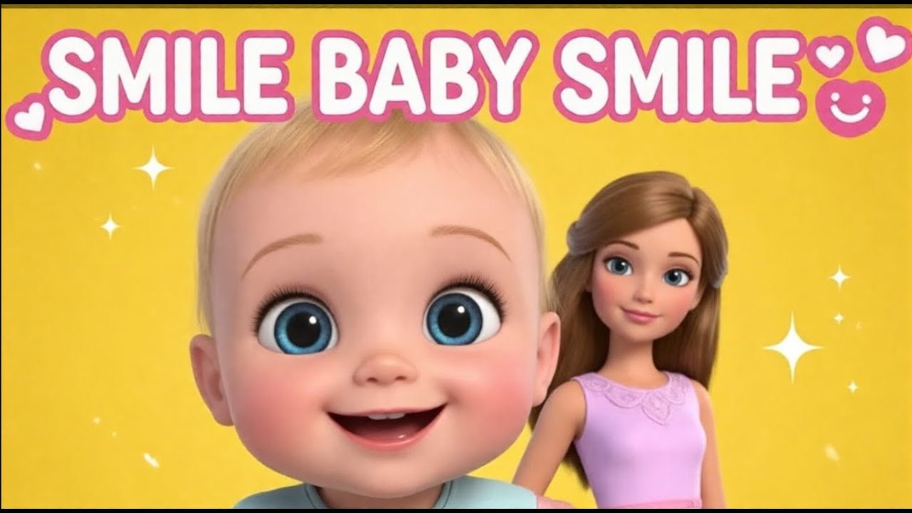Улыбайся, малыш, улыбайся 😊💖 | Милое стихотворение о малыше | Веселая детская песенка