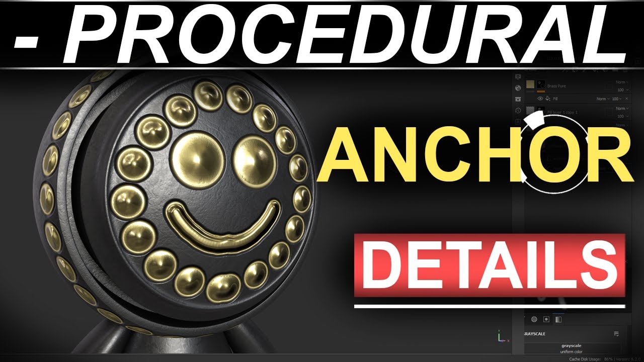 Substance-Painter: Anchor Bump Details (FAST)