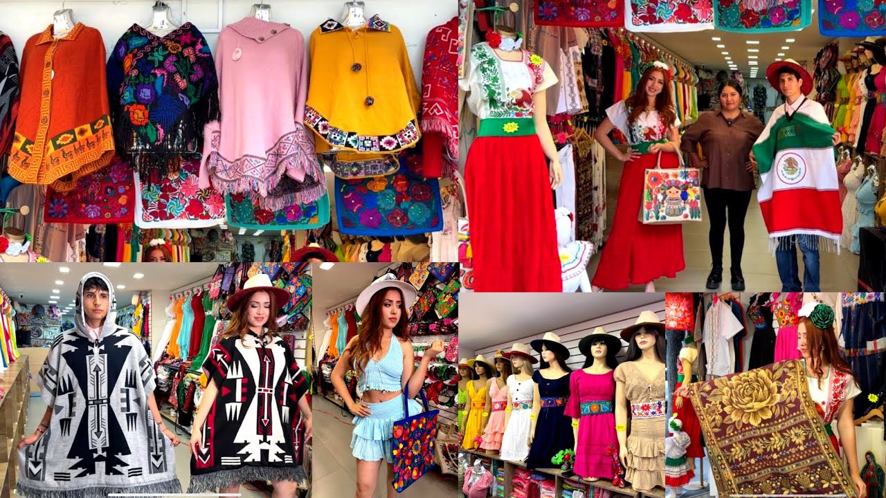 CAPAS / PONCHOS /  REBOSOS | Ropa PERUANA 100% ALGOD&Oacute;N 😱 Vestidos para el 15 de SEPTIEMBRE 🇲🇽