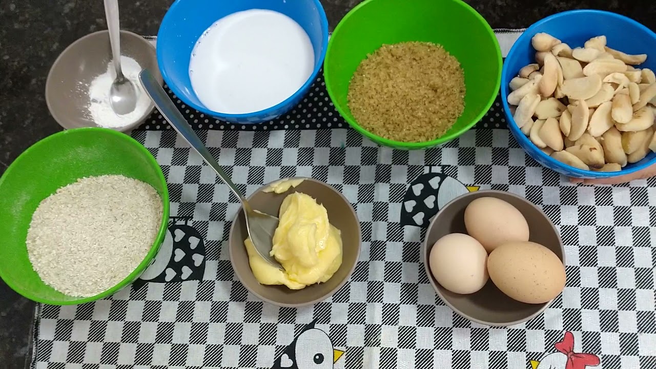 Bolo de caroço de jaca. (Rápido e fácil)