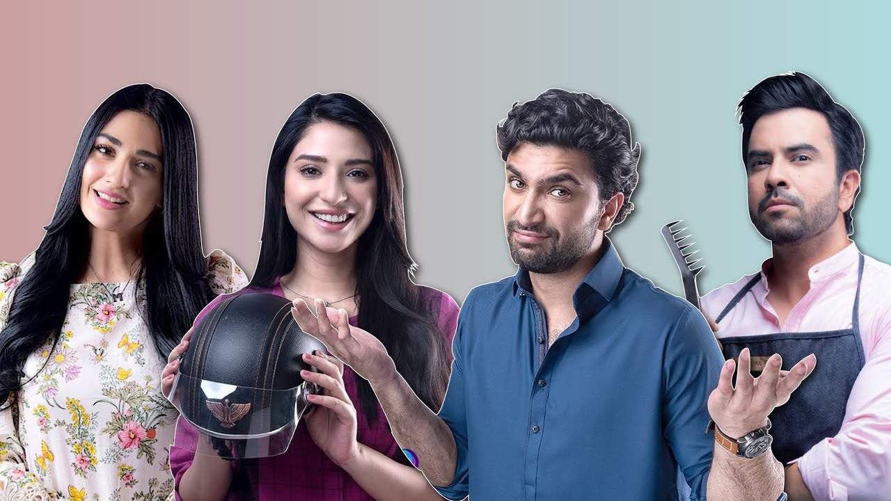 Hum Tum 😅||comedy drama 😄-Sarahkhan, Junaid Khan, Ahad raza, Ramsha Khan 