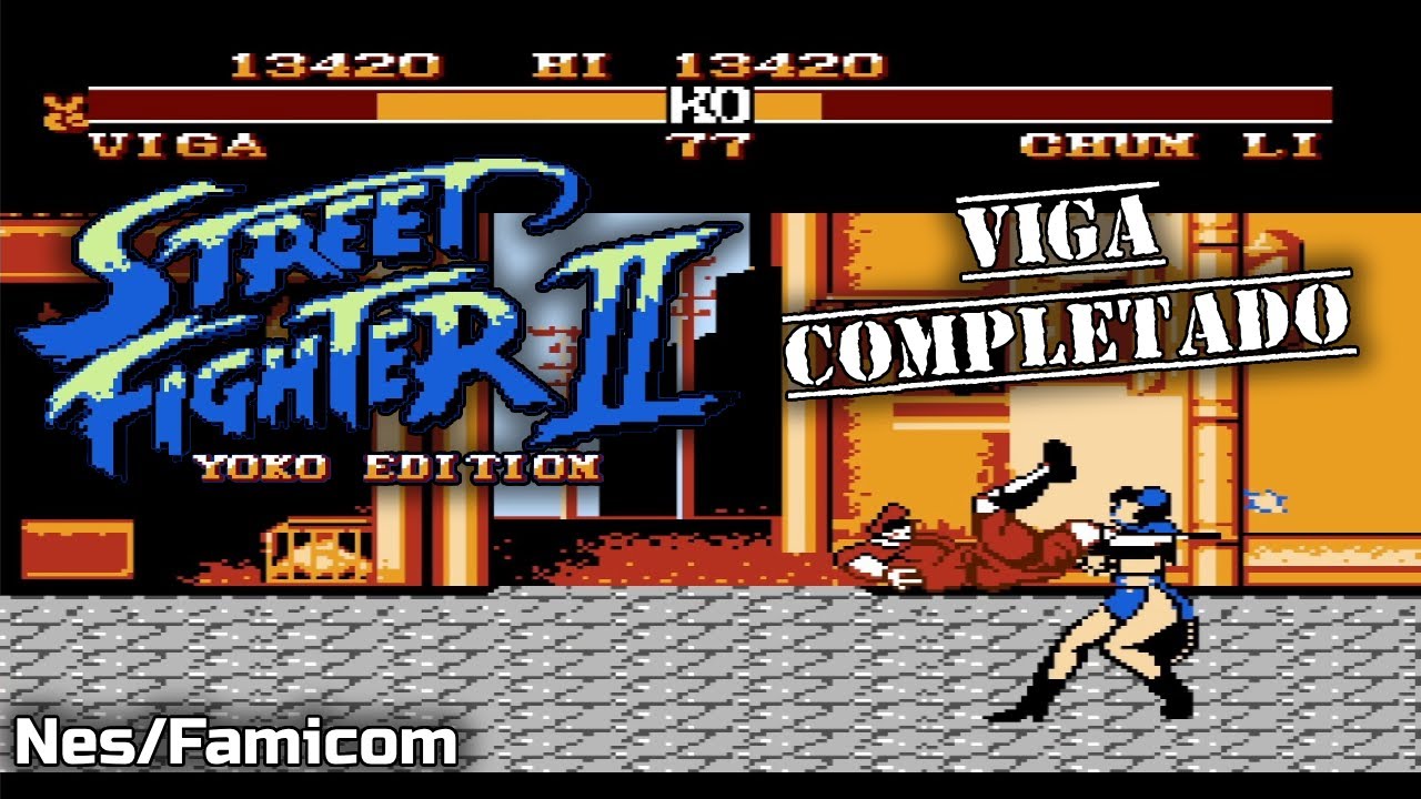 Street Fighter II - Yoko Edition (Completado Viga) NES - FAMICOM