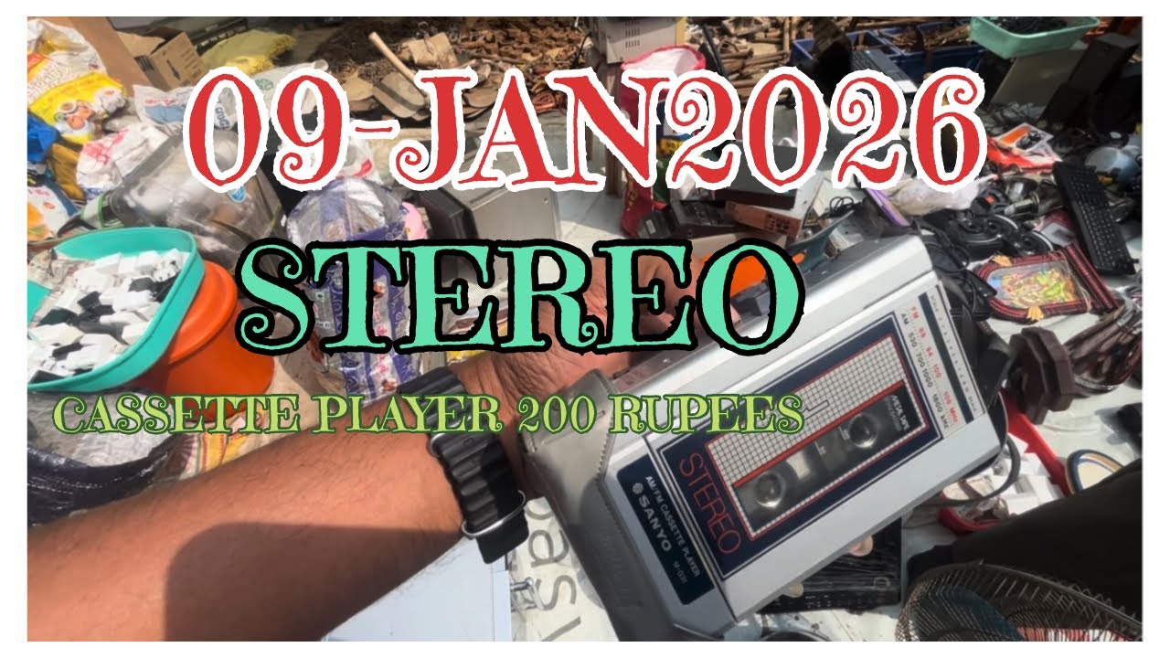 🔥09-ЯНВ-2026🔥Стереокассив всего за 200 рупий @MrAnduvan 180 рупий Sony PS-1 Pallavaram Fridaymarket