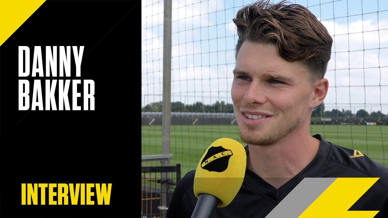 INTERVIEW | Het eerste interview van Danny Bakker als speler van NAC 💛🖤