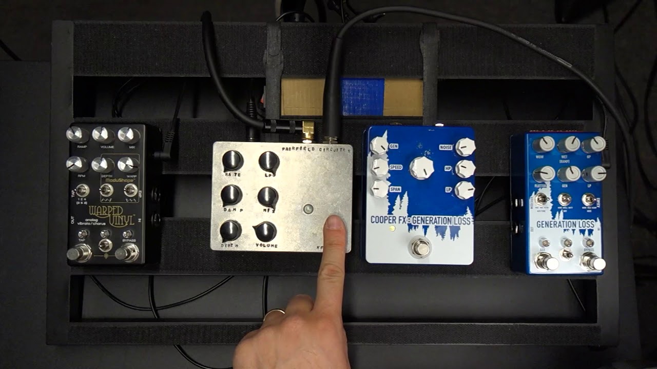 I Have Too Many Warbly Pedals (Generation Loss vs Shallow Water vs Warped Vinyl)