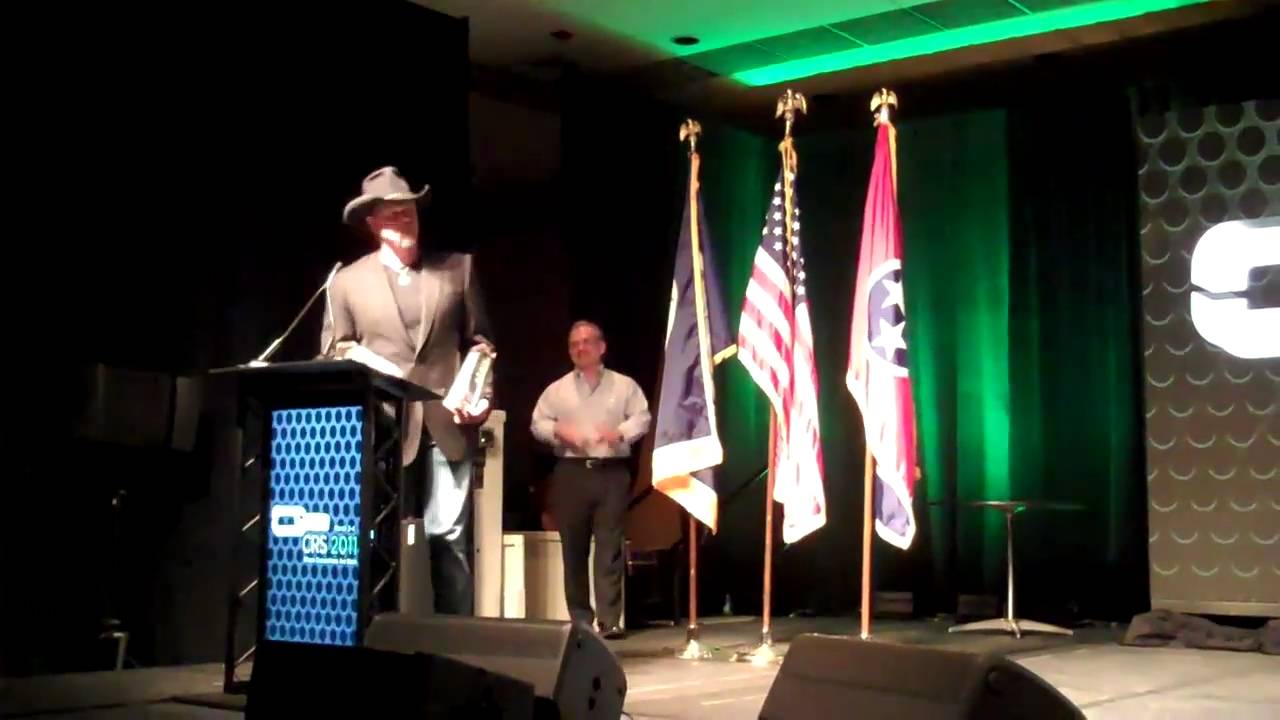 Faith Hill and Tim McGraw receive award - CRS 2011