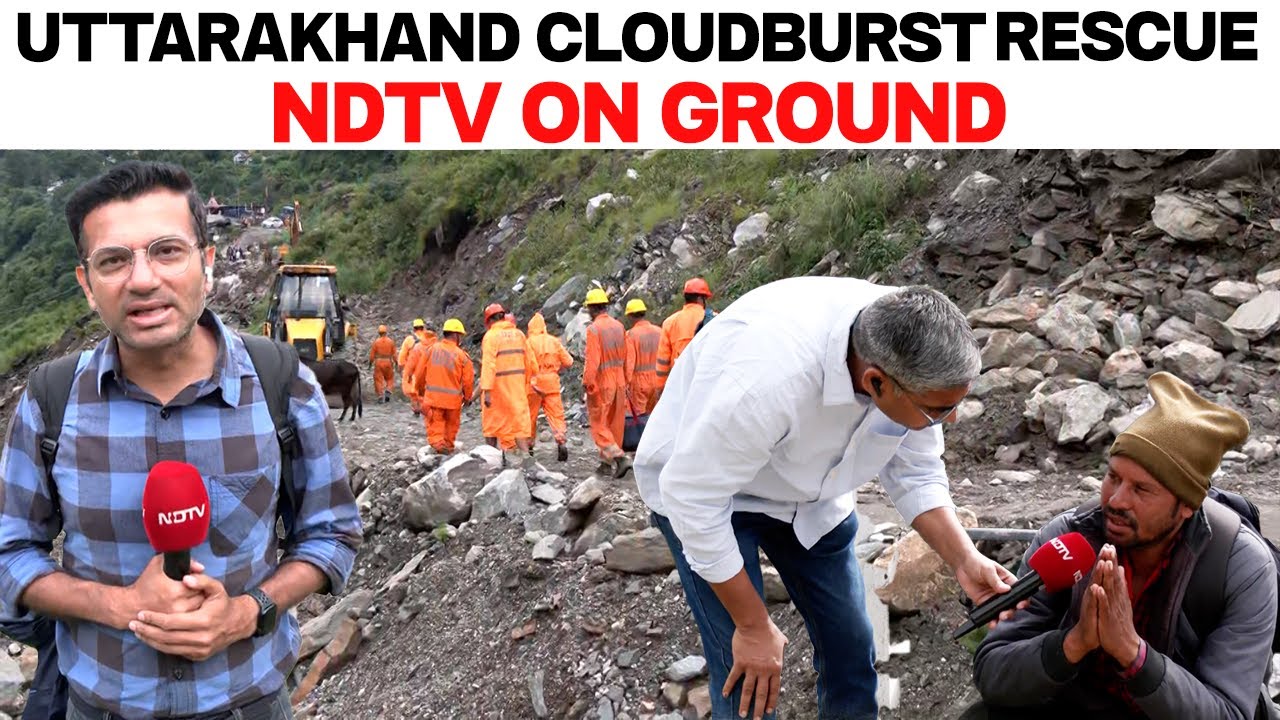 Uttarakhand News | Uttarakhand Floods Leave Behind Trail Of Destruction | Dharali Village Swept Away