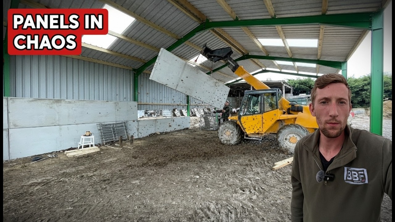 Farm Yard Upgrade: Concrete Work Begins